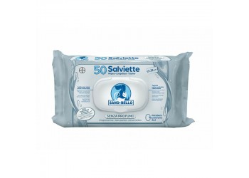 Elanco Salviette Detergenti Senza Profumo per Cani da 50 Pezzi